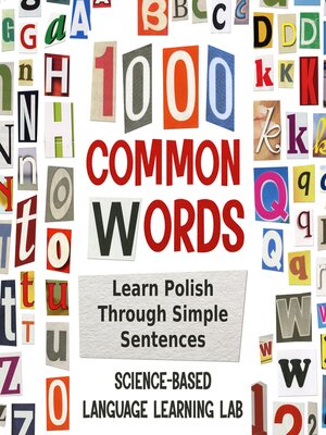 cover image of 1000 Common Words